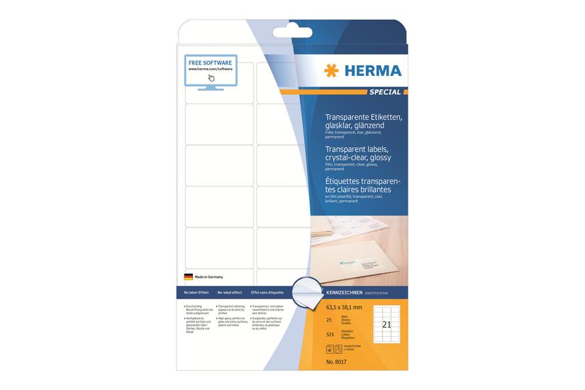 Herma Filmmærkater 525 Etikette 38 63 Mm