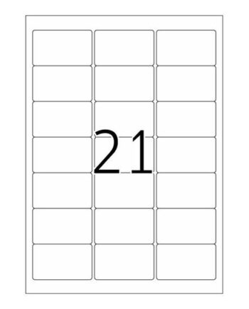 Herma Special Adresseetiketter Mat 2100 Etikette    63     38   Mm
