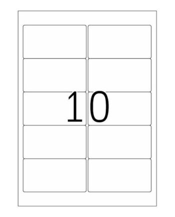 Herma Special Adresseetiketter Mat 1000 Etikette    96   50   Mm