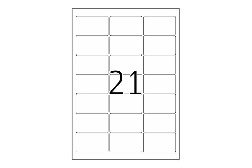 Herma Special Adresseetiketter Mat 2100 Etikette 63 38 Mm