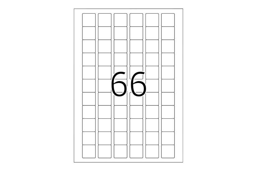 Herma Special Etiketter Mat 1650 Etikette 25 25 Mm