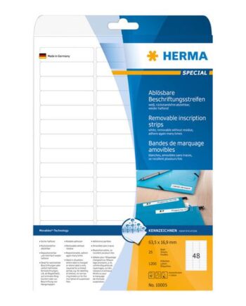 Herma Special Etiketter Mat 1200 Etikette    63     16   Mm