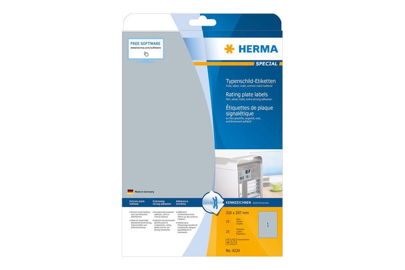Herma Special Filmmærkater Mat 25 Etikette A4