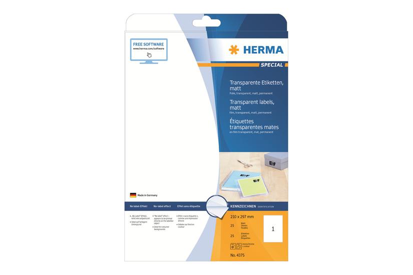 Herma Special Filmmærkater Mat 25 Etikette A4