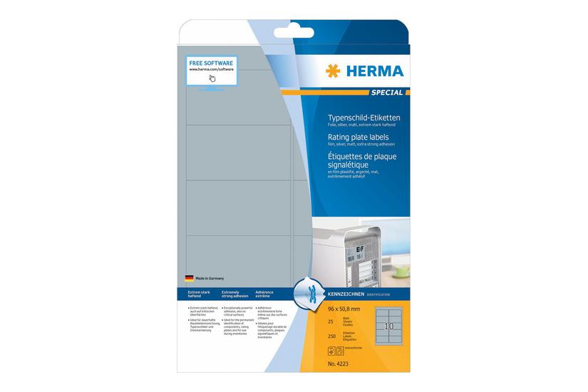 Herma Special Filmmærkater Mat 250 Etikette 96 50 Mm