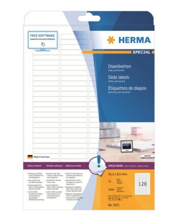 Herma Special Glidemærkater Mat 3200 Etikette    43         Mm