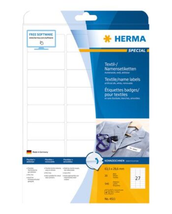 Herma Special Name Labels Etiketter 540 Etikette    63     29   Mm