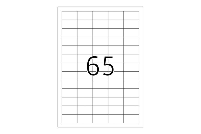 Herma Special Permanent Selvklæbende Matte Dybfrost-papirmærkater 1625 Etikette 38 21 Mm