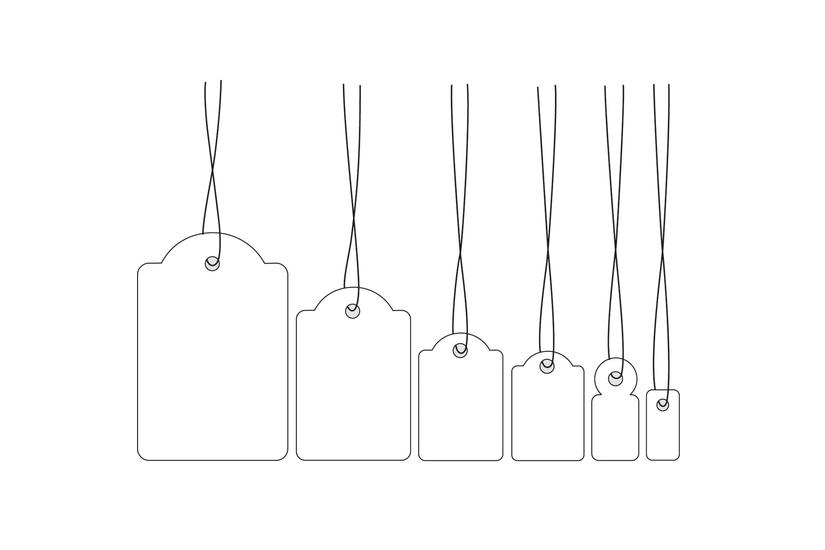 Herma Strung Marking Tags Etiketter For Navneskilte 1000 Etikette    18   28 Mm