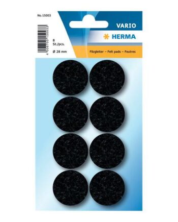 Herma Vario Puder Sort  Pakke Med