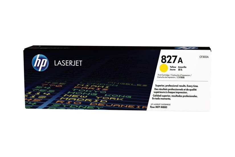 Hp 827a Gul Original Laserjet Tonerpatron Cf302a