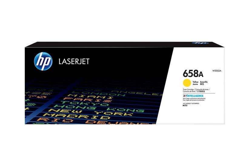 Hp 658a Gul Original Laserjet Tonerpatron W2002a