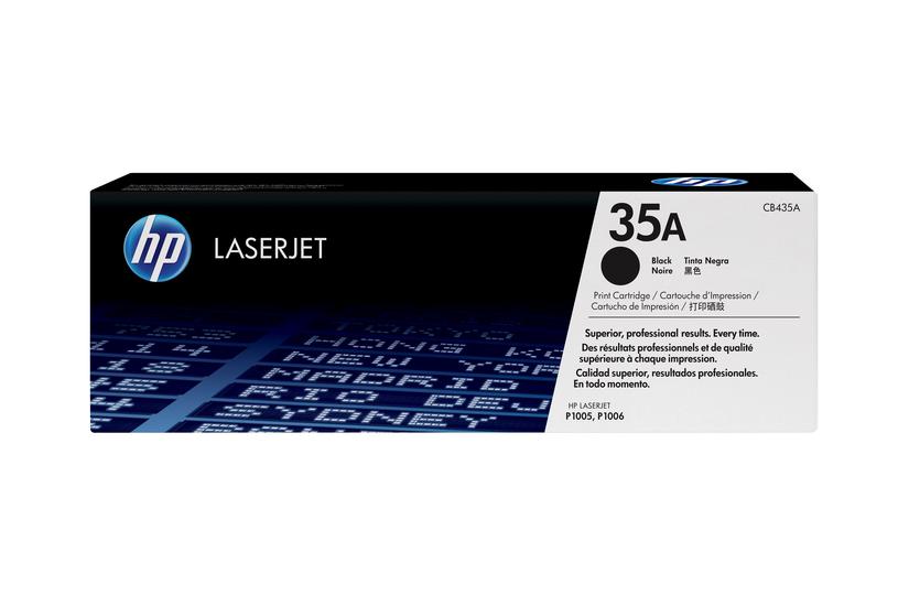 Hp 35a Sort Original Laserjet Tonerpatron Cb435a