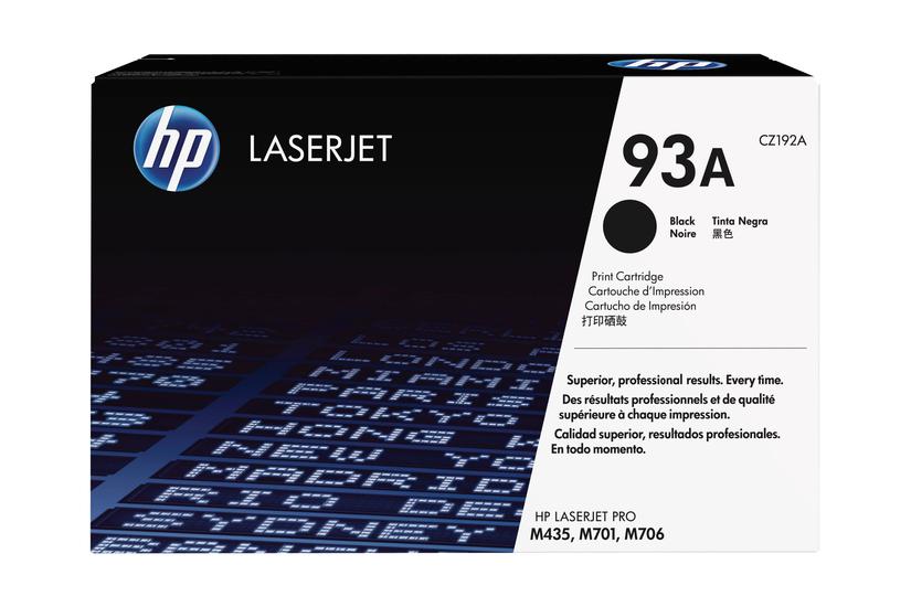 Hp 93a Sort Original Laserjet Tonerpatron Cz192a