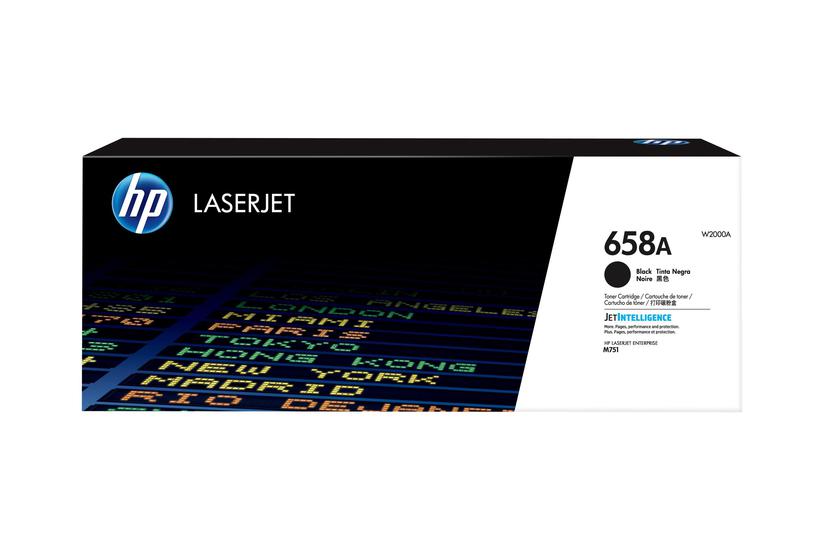 Hp 658a Sort Original Laserjet Tonerpatron W2000a