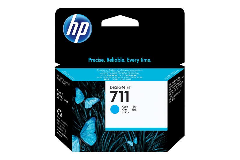 Hp 711 Cyan Original Designjet Blækpatron