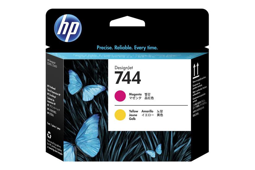 Hp 744 Gul Magenta Printhoved