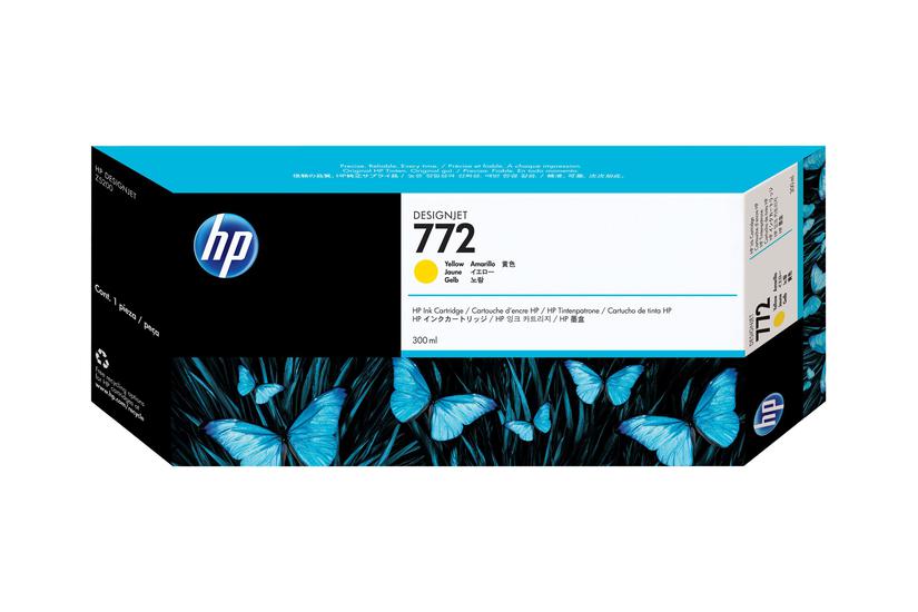 Hp 772 Gul Original Designjet Blækpatron