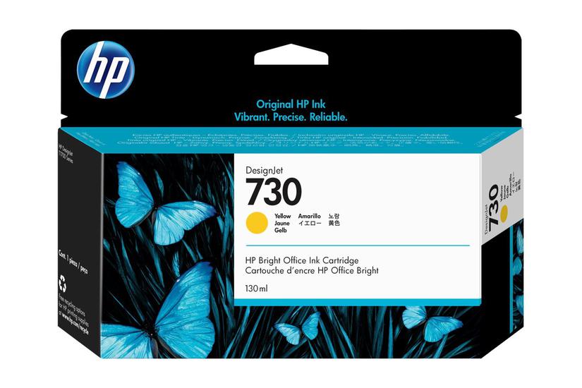 Hp 730 Gul Original Designjet Blækpatron