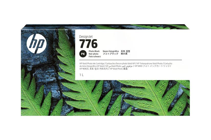 Hp 776 Høj Kapacitet Foto-sort Original Designjet Blækpatron