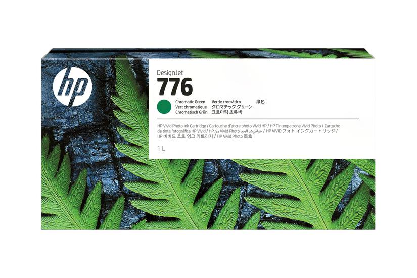 Hp 776 Høj Kapacitet Kromatisk Grøn Original Designjet Blækpatron