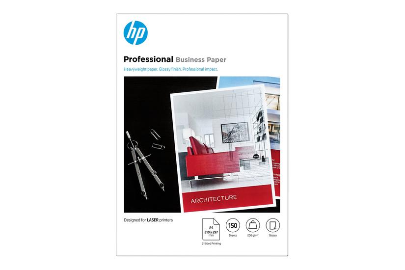 Hp Professional Glossy Paper Fotopapir Skinnende 150 Ark A4 200