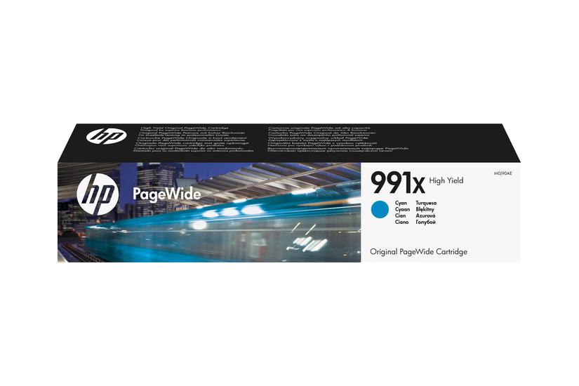 Hp 991x Højtydende Cyan Original Pagewide Blækpatron