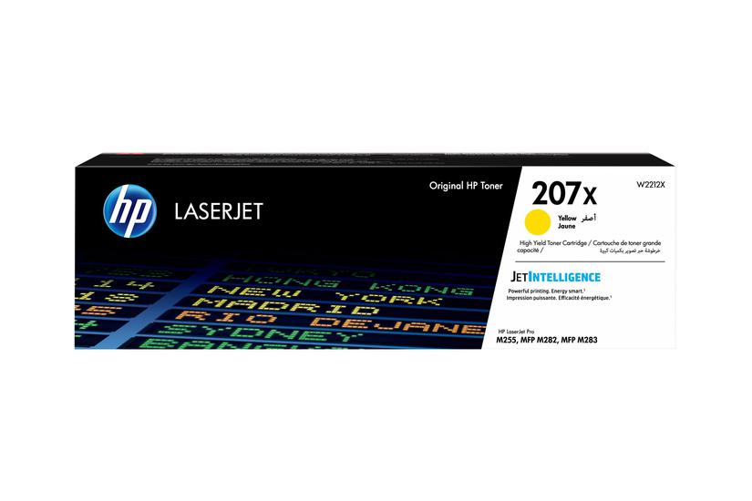 Hp 207x Højtydende Gul Original Laserjet Tonerpatron W2212x