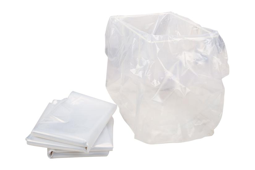 Hsm Plastposer Til Makulator 10 Styks Gennemsigtig