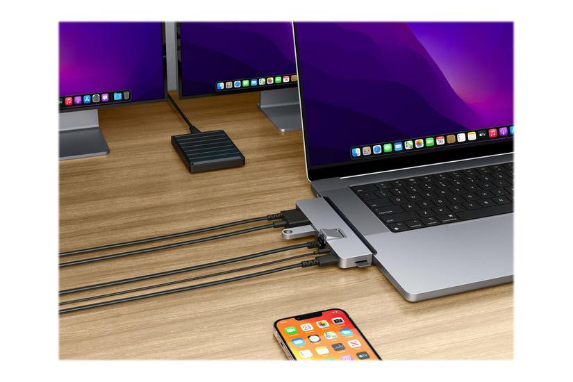 Hyperdrive Duo Pro Dockingstation Usb- Hdmi Usb4 1gbe