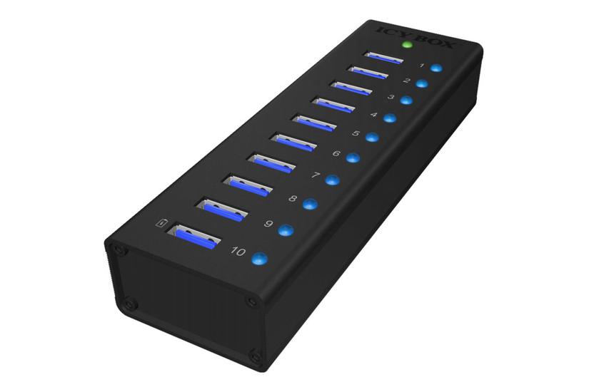 Icy Box Ib-ac6110 Hub 10 Porte