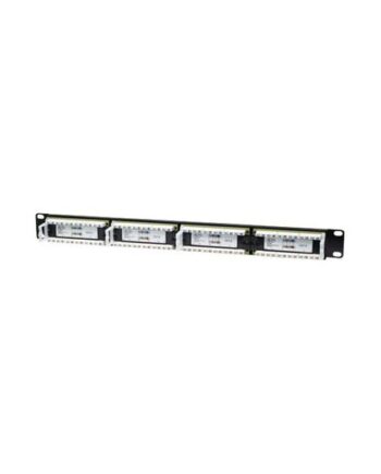 Intellinet Patch Panel  Cat6  Utp  24-port  1u  Black Patch-panel 1u 19 Quot