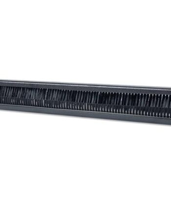Intellinet 19 Quot  Cable Entry Panel  1u  With Brush Insert  Black Rack Kabel Indgangspanel Med Børste 1u