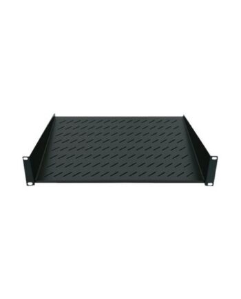 Intellinet 19 Quot  Cantilever Shelf  1u   -point Front Mount  150mm Depth  Max 25kg  Black  Three Year Warranty Rackhylde 1u