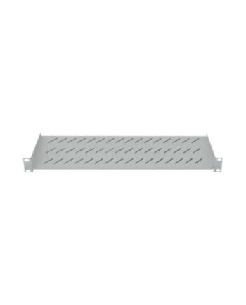 Intellinet 19 Quot  Cantilever Shelf  1u   -point Front Mount  150mm Depth  Max 25kg  Grey  Three Year Warranty Rackhylde 1u