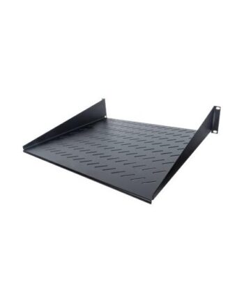 Intellinet 19 Quot  Cantilever Shelf  2u   -point Front Mount  400mm Depth  Vented  Max 25kg  Black  Three Year Warranty Rackhylde 2u