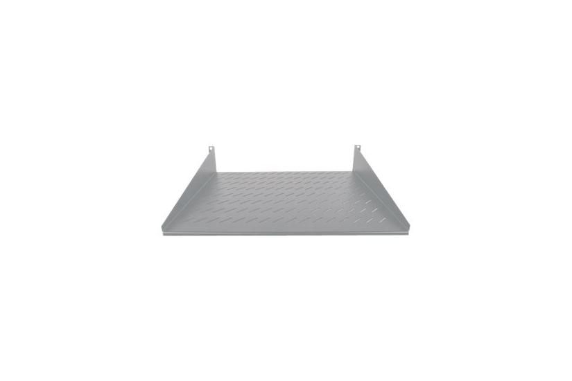Intellinet 19 Quot Cantilever Shelf 2u -point Front Mount 400mm Depth Vented Max 25kg Grey Three Year Warranty Rackhylde 2u