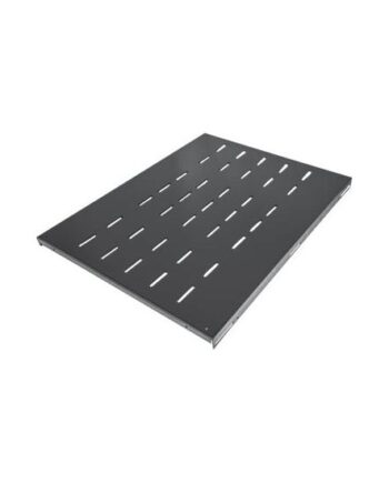 Intellinet 19 Quot  Fixed Shelf  1u  600mm Depth  Heavy-duty  Max 100kg  Black Rackhylde 1u