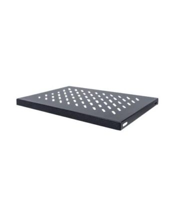 Intellinet 19 Quot  Fixed Shelf  1u  345mm Depth  Max 50kg  Black Rackhylde 1u