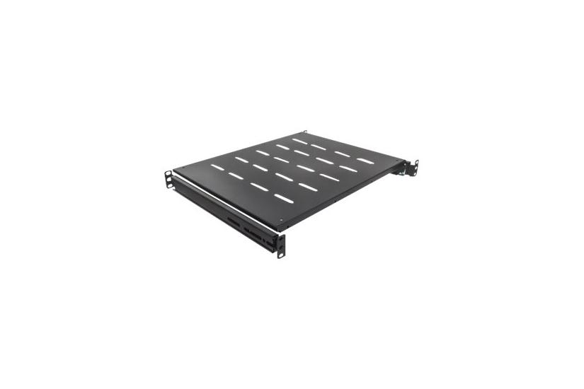 Intellinet 19 Quot Sliding Shelf 1u For 600 To 800mm Depth Cabinets Racks Shelf Depth 350mm Black Rackhylde 1u