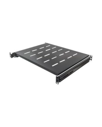 Intellinet 19 Quot  Sliding Shelf  1u  800 To 1000mm Depth  Shelf Depth 550mm  Black Rackhylde 1u