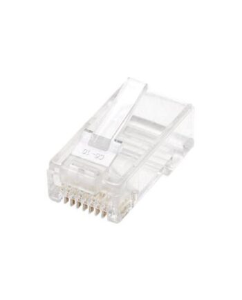 Intellinet Rj45 Modular Plugs  Cat6  Utp   -prong  For Stranded Wire  15   Gold Plated Contacts  100 Pack Netværk-konnektor