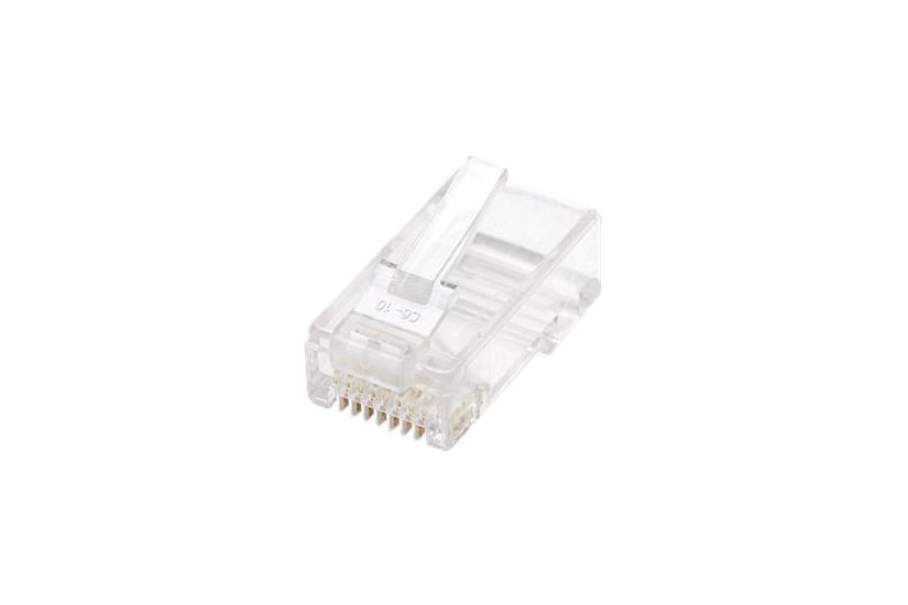 Intellinet Rj45 Modular Plugs Cat6 Utp -prong For Stranded Wire 15 Gold Plated Contacts 100 Pack Netværk-konnektor