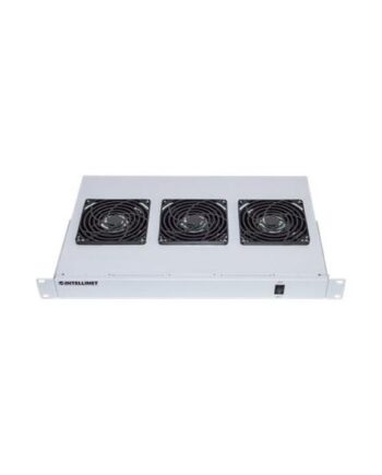 Intellinet  -fan Ventilation Unit For 19 Quot  Racks  1u  Grey Bakke Til Blæser   Rack 1u