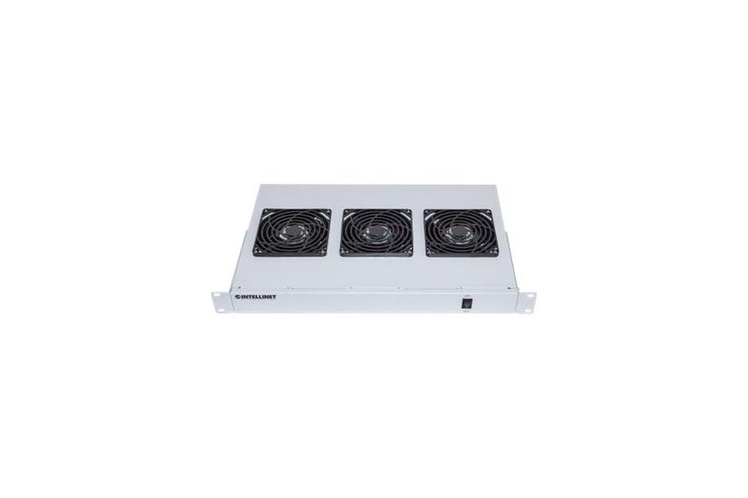 Intellinet -fan Ventilation Unit For 19 Quot Racks 1u Grey Bakke Til Blæser Rack 1u