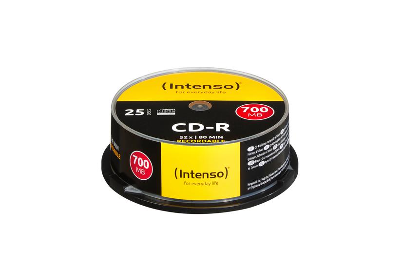 Intenso Cd- 25 700 Mb Lagringsmedie