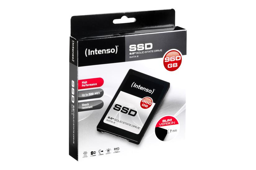 Intenso High 960 Gb Ssd Sata Gb Pin Serial Ata