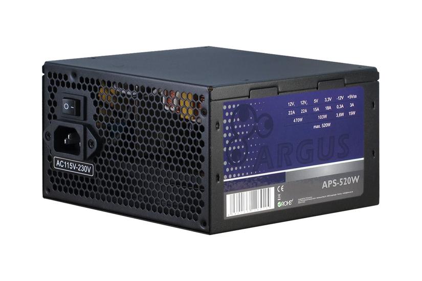 Inter-tech Argus Aps-520w Strømforsyning 520w