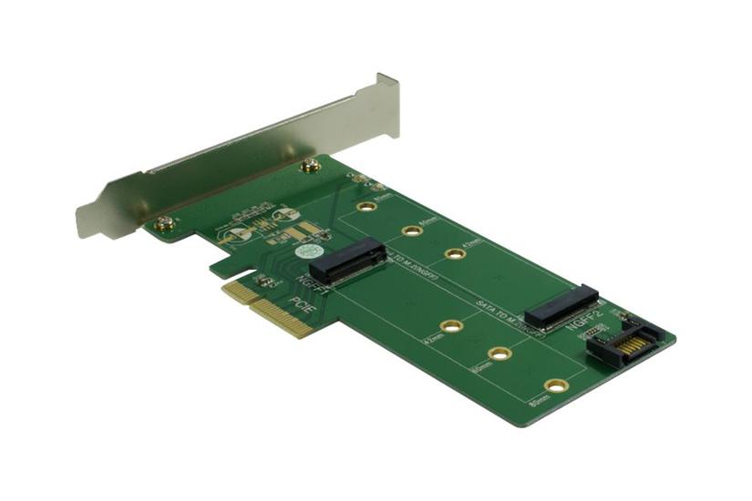 Inter-tech Kt015 Interfaceadapter Card Sata 6gb Pcie X4