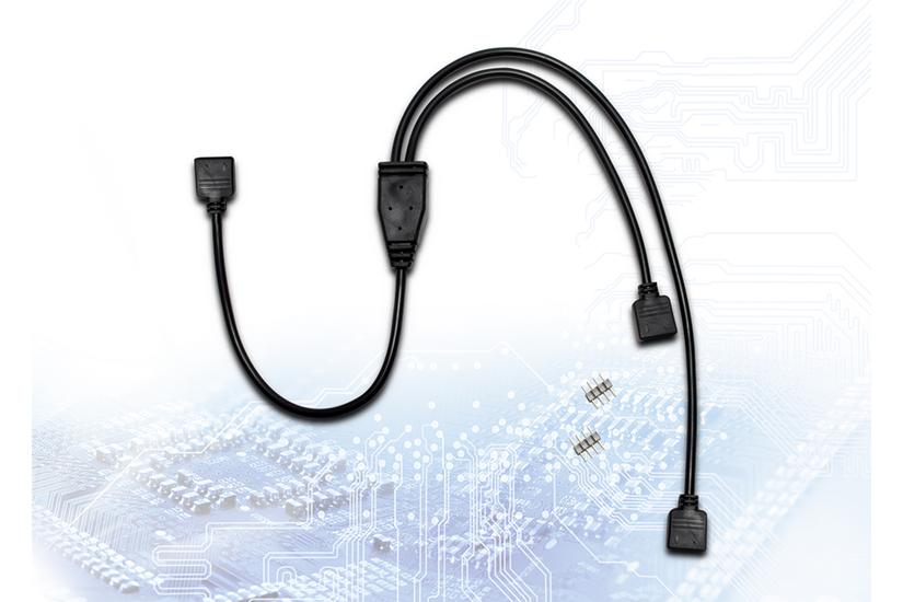 Inter-tech Strøm-splitter Strøm -pin Til Strøm -pin 48 Cm